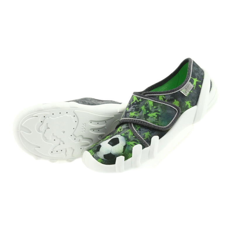 Befado zapatos para niños zapatillas zapatillas 273y231 gris verde 4