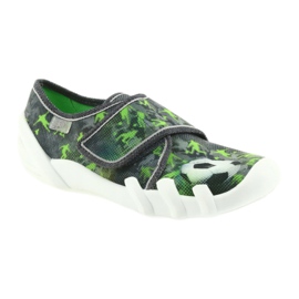 Befado zapatos para niños zapatillas zapatillas 273y231 gris verde 1