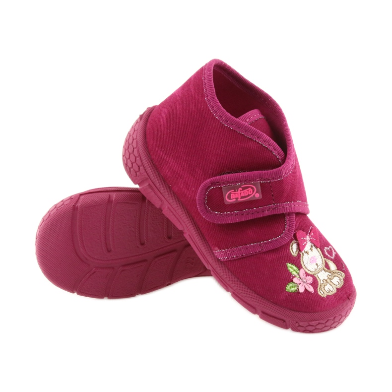 Befado rosa calzado infantil pantuflas 529P026 rosado 3