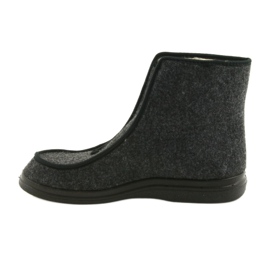 Befado zapatos de hombre pu zapatillas calientes 996M004 gris 2