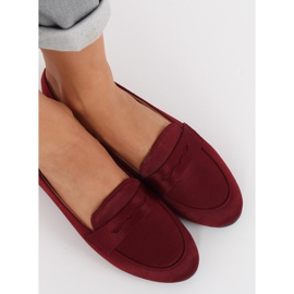Mocasines de mujer burdeos 3109 Red rojo 6