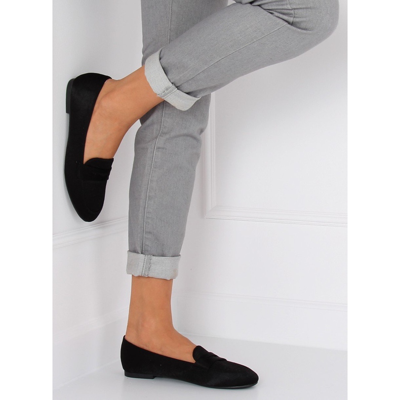 Mocasines de mujer negros 3109 Black 2