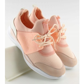 Zapatillas deportivas rosa ultra claro BY-069 Pink rosado 1
