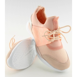 Zapatillas deportivas rosa ultra claro BY-069 Pink rosado 2