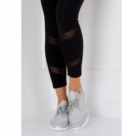 Zapatilla deportiva gris ultraligera BY-069 Gris 5