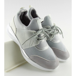 Zapatilla deportiva gris ultraligera BY-069 Gris 1 Zapatilla deportiva gris ultraligera BY-069 Gris 1