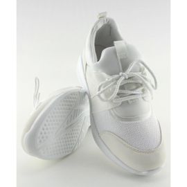 Zapatillas deportivas blancas ultraligeras BY-069 blancas blanco 5
