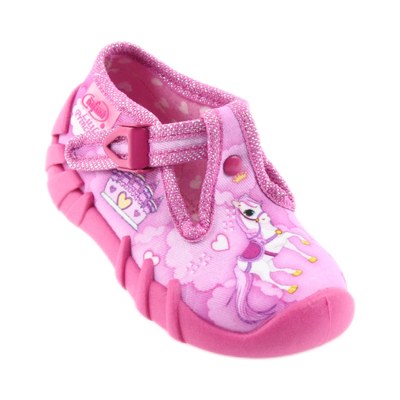 Calzado infantil befado zapatillas 110P350 rosado 1