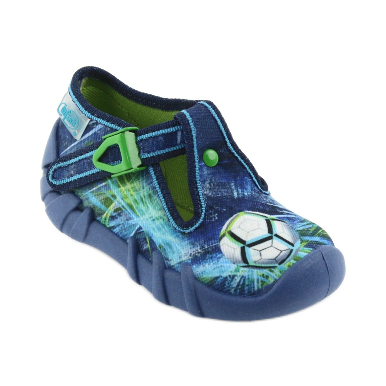 Calzado infantil befado zapatillas 110P339 azul verde azul marino 1