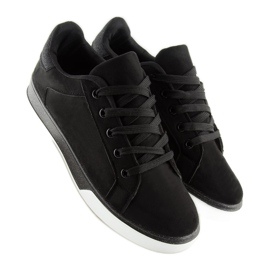Zapatillas de mujer negras K-307 Black negro 2