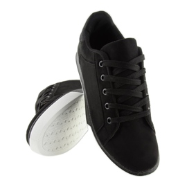 Zapatillas de mujer negras K-307 Black negro 3