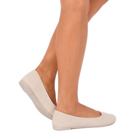 Bailarinas de mujer beige JX1018 Beige 5