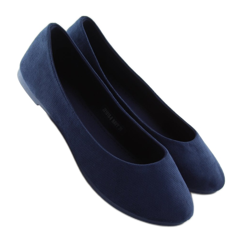 Bailarinas de mujer azul marino JX1018 Navy 1