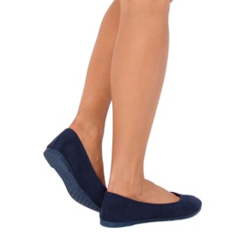 Bailarinas de mujer azul marino JX1018 Navy 5