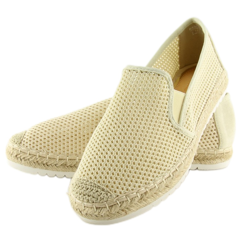 Alpargatas beige para mujer 6602 Beige 1 Alpargatas beige para mujer 6602 Beige 1