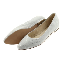 Bailarinas caprice para mujer 22104 gris 5