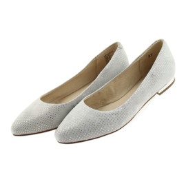 Bailarinas caprice para mujer 22104 gris 4