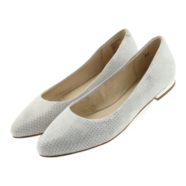 Bailarinas caprice para mujer 22104 gris 3