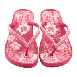 Ipanema chanclas zapatos de mujer para la piscina 82518 multicolor rosa 2