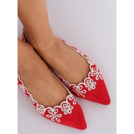 Bailarinas caladas rojas LT99P Red rojo 4