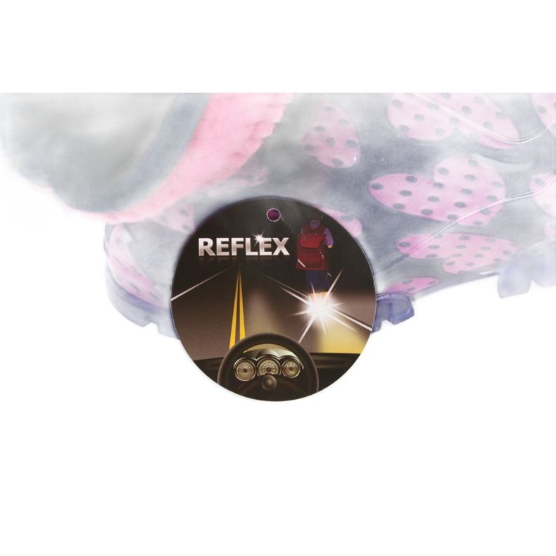 Calcetín de Demar Chanclos corazones calcetín rosa azul marino 7