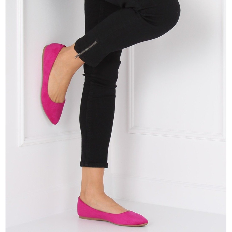 Bailarina almendra fucsia nariz WD39P Fucsia rosa 1