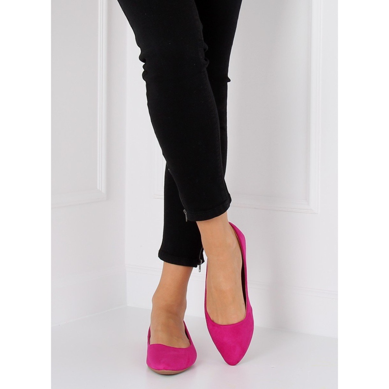 Bailarina almendra fucsia nariz WD39P Fucsia rosa 2