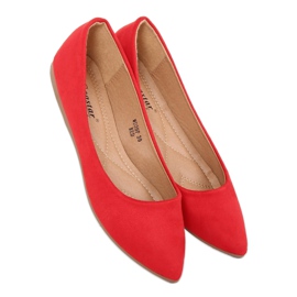 Bailarinas rojo almendra dedos WD39P Rojo 3
