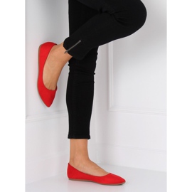 Bailarinas rojo almendra dedos WD39P Rojo 5
