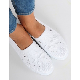 Zapatillas blancas caladas JX63P Blanco 1 Zapatillas blancas caladas JX63P Blanco 1