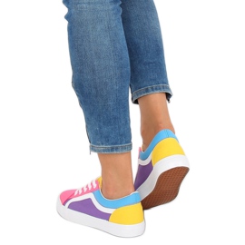 Zapatillas de mujer multicolor BL156 Rose Red 3