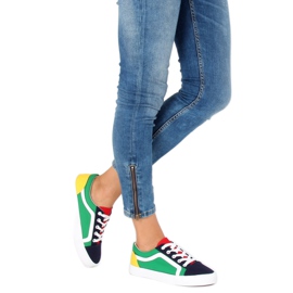 Zapatillas de mujer multicolor BL156 Navy 2