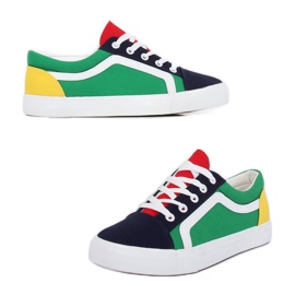Zapatillas de mujer multicolor BL156 Navy 5