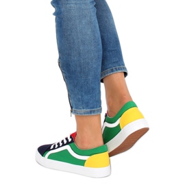 Zapatillas de mujer multicolor BL156 Navy 3