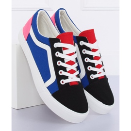 Zapatillas de mujer multicolor BL156 Negro 5