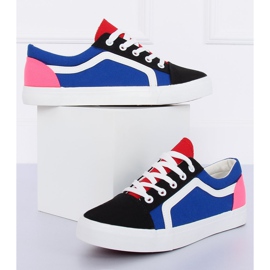Zapatillas de mujer multicolor BL156 Negro 4