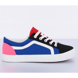 Zapatillas de mujer multicolor BL156 Negro 6