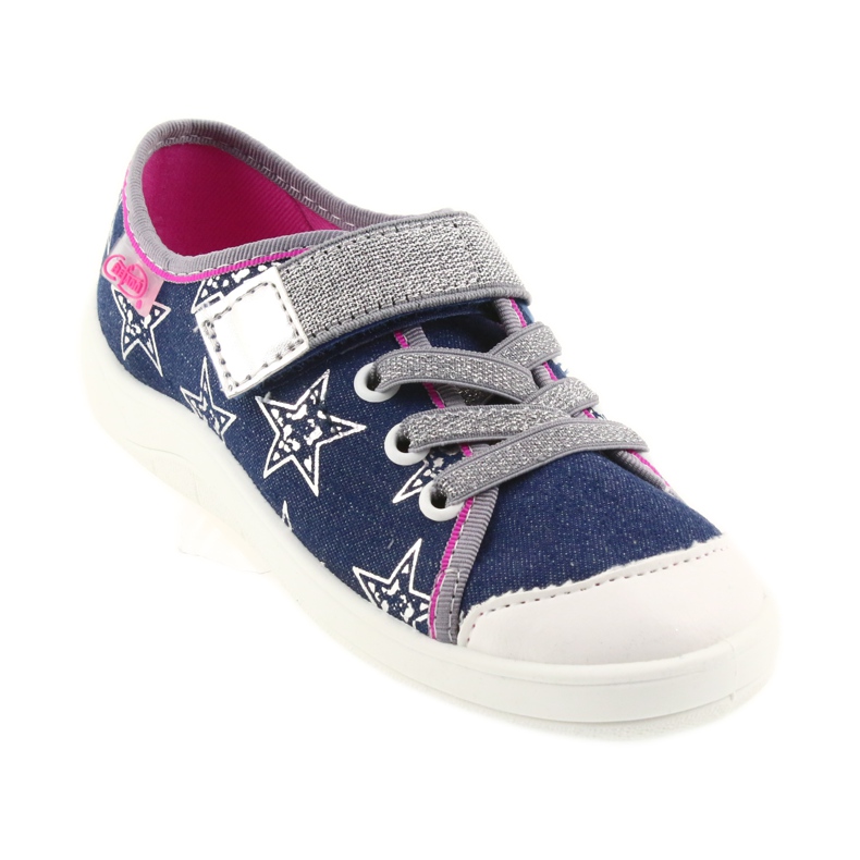 Befado zapatos para niños zapatillas zapatillas 251X113 gris rosa azul marino 2