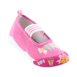 Zapatillas de niño American Club rosa con banda elástica 29/19 6