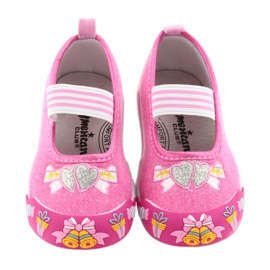 Zapatillas de niño American Club rosa con banda elástica 29/19 4
