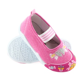 Zapatillas de niño American Club rosa con banda elástica 29/19 rosado 3