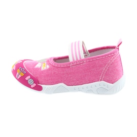 Zapatillas de niño American Club rosa con banda elástica 29/19 2
