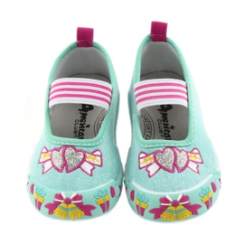 Zapatillas de niño American Club verde con elástico 21/19 3