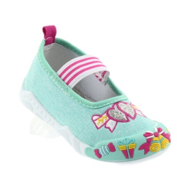 Zapatillas de niño American Club verde con elástico 21/19 1