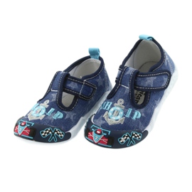 Zapatillas infantil American Club azul marino con velcro 26/19 4 Zapatillas infantil American Club azul marino con velcro 26/19 4