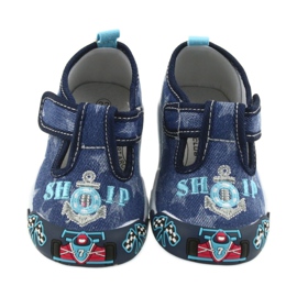 Zapatillas infantil American Club azul marino con velcro 26/19 3 Zapatillas infantil American Club azul marino con velcro 26/19 3