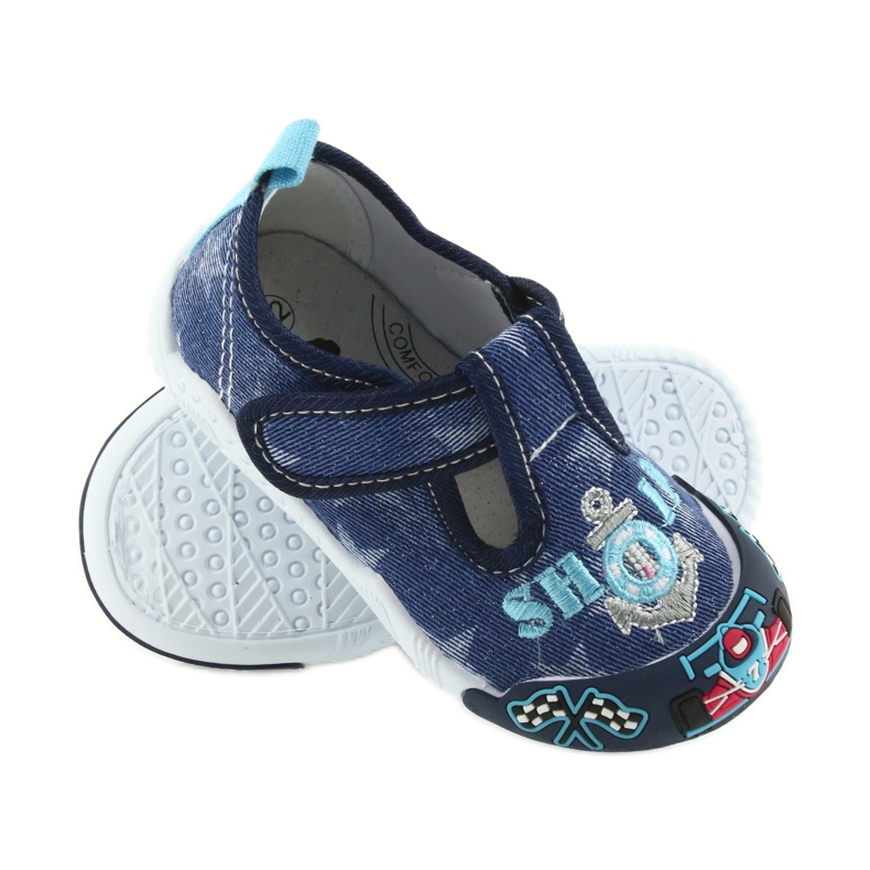 Zapatillas infantil American Club azul marino con velcro 26/19 2 Zapatillas infantil American Club azul marino con velcro 26/19 2