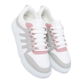Blanco y gris BL150P Zapatillas deportivas grises 2