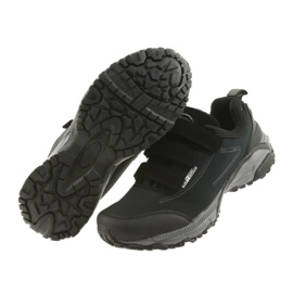 American Club Zapatillas deportivas de mujer ADI con velcro americano soft-shell impermeable WT08 / 19 negro 5