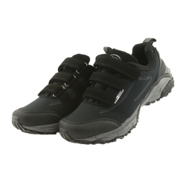 American Club Zapatillas deportivas de mujer ADI con velcro americano soft-shell impermeable WT08 / 19 negro 4